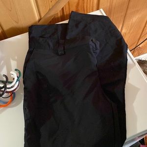 Black Under Armour Golf pants.